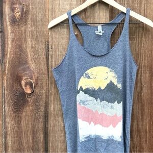 Fifth Sun LOST GODS Women's Desert Landscape Racerback Tank Top Size M